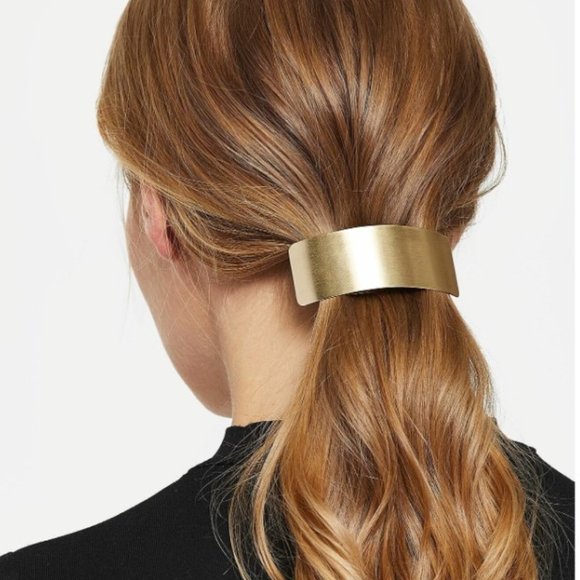 Accessories - 3 for $35 / Metal Hair Clip Gold